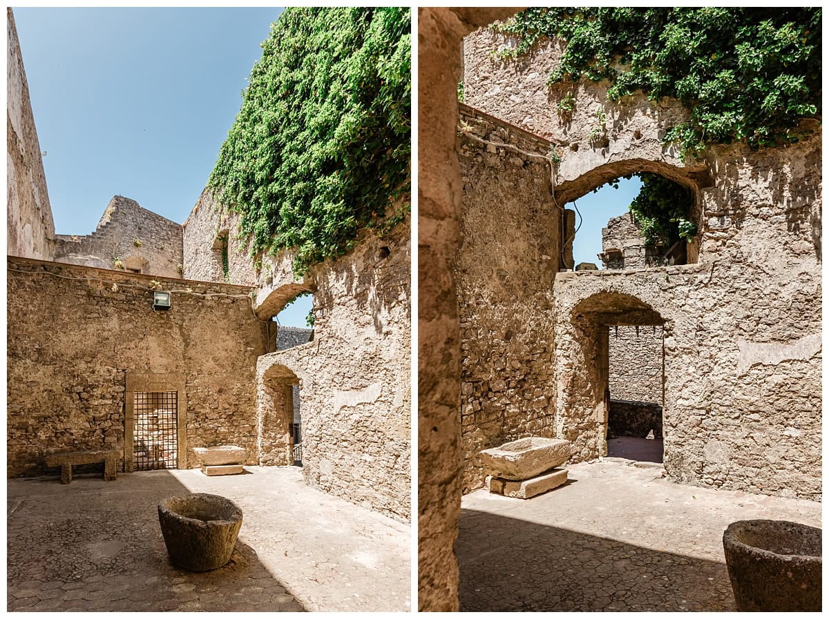 Švenčiausiojo Išganytojo vienuolynas, Monastero del Santissimo Salvatore, Erice, Sicilija, Sicily